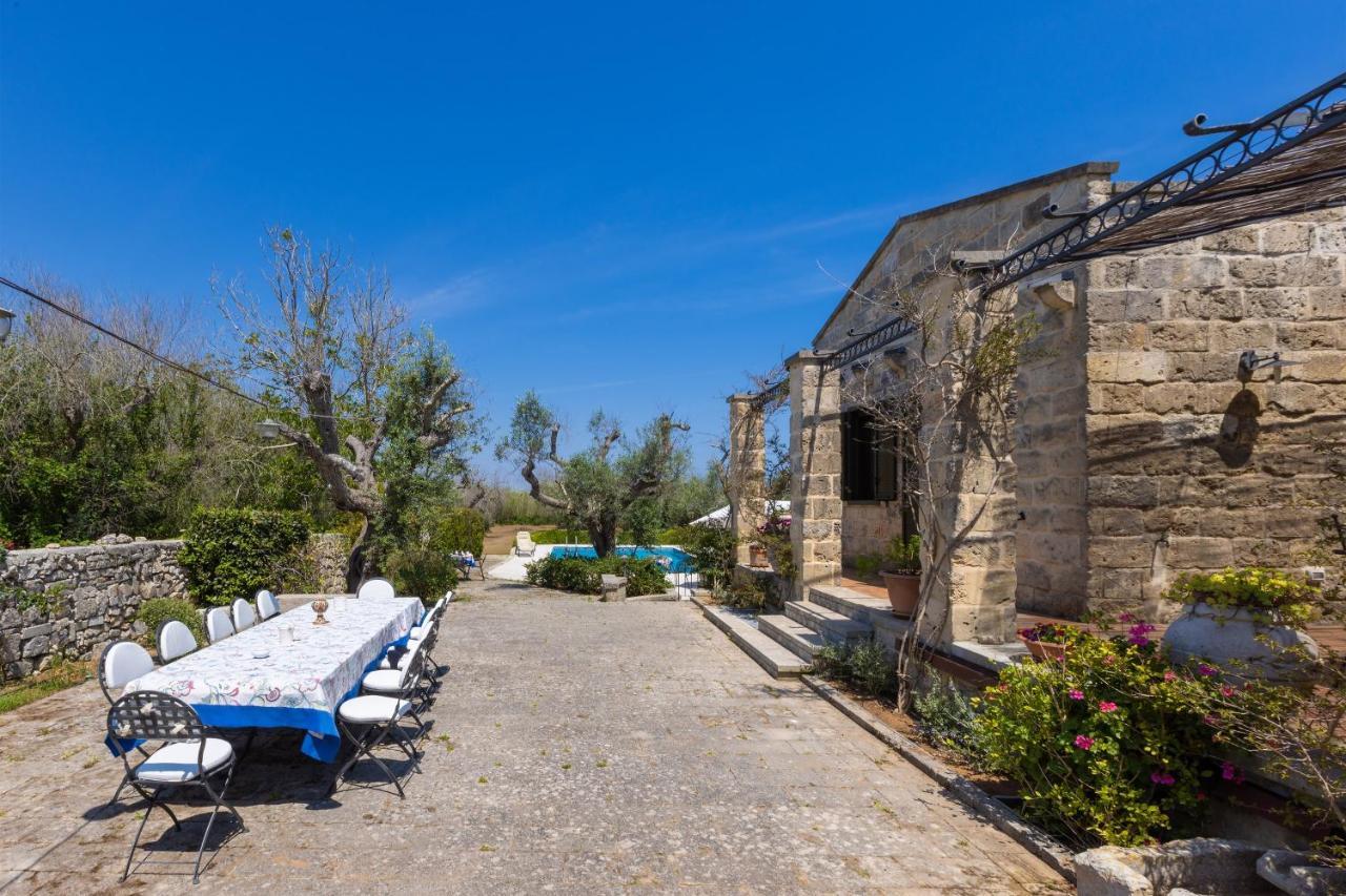 Casa Ulmi Con Piscina Bed & Breakfast Uggiano La Chiesa Luaran gambar
